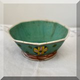 P10. Green Chinese porcelain bowl. 
